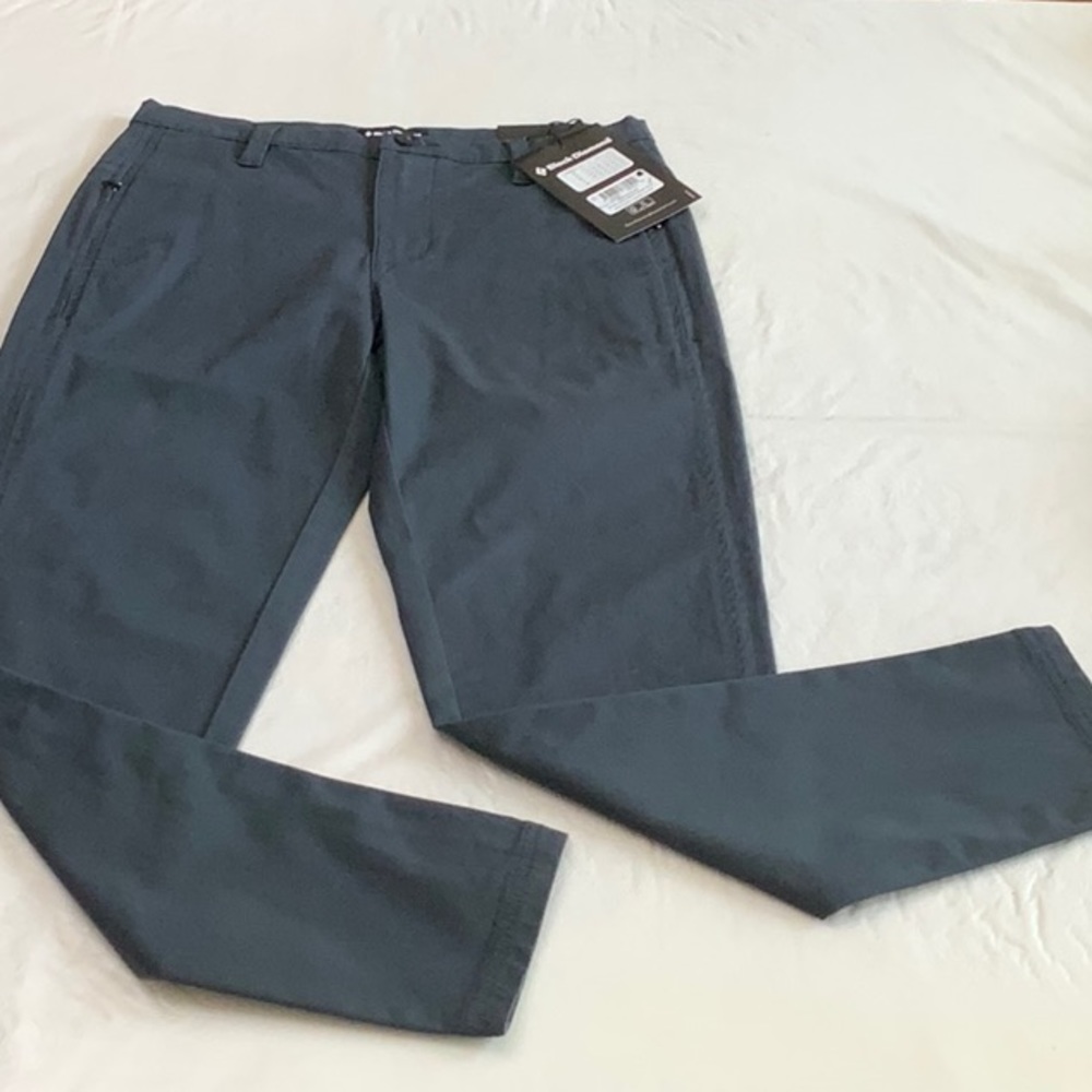 Black Diamond Women's Dark Navy/Grey Chino Pants